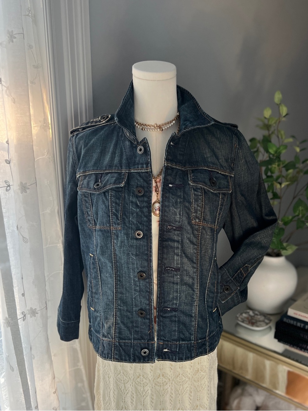 Ralph Lauren Polo Jeans Co. Dark Blue Denim Jacket